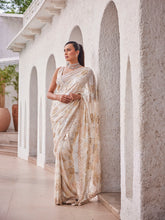 Sequin Work Georgette Saree